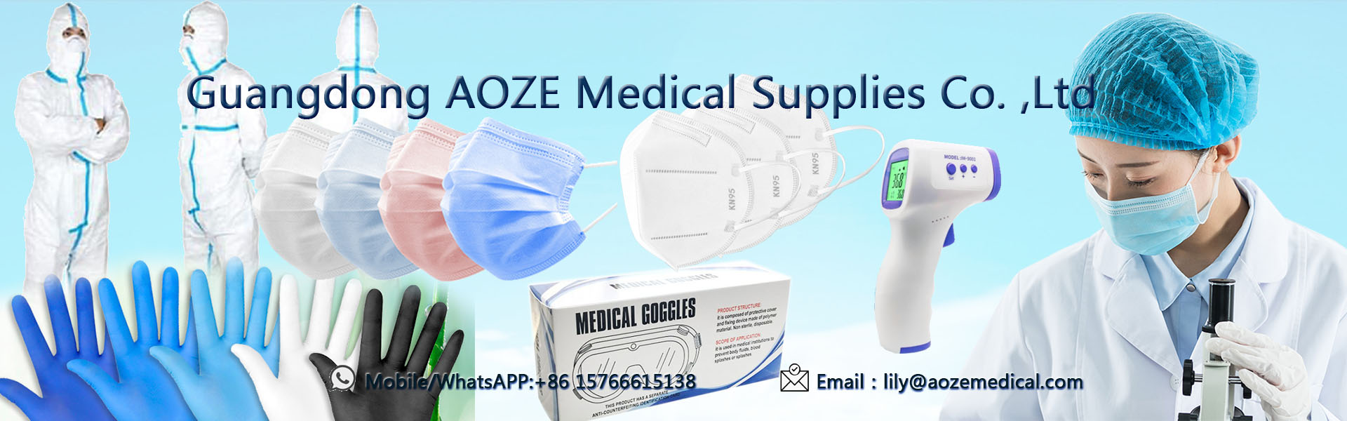 3ply使い捨てマスク、kn95フェイスマスク、外科用フェイスマスク,Guangdong AOZE Medical Supplies Co.,Ltd